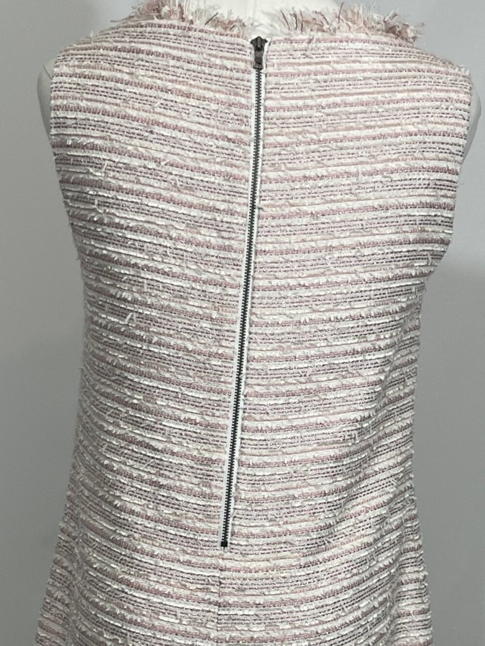 Alice + Olivia Clyde Tweed Mini Dress View 3